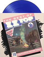 ZZ Top - The Best Of ZZ Top LP Vinyl Record (Translucent Blue Coloured Vinyl)