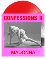 Madonna - CONFESSIONS II LP Vinyl Record (Red Coloured Vinyl)