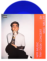 Mac Miller - NPR Music Tiny Desk Concert EP Vinyl Record (Translucent Blue Coloured Vinyl)