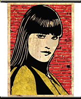 Watchmen - Silk Spectre 'Pop Art' Wall Scroll