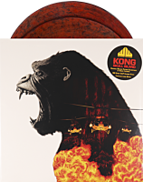 Kong: Skull Island - Original Motion Picture Score by Henry Jackman 2xLP Vinyl Record (“Lava” Coloured Vinyl)