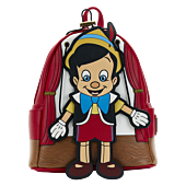 Pinocchio (1940) - Moving Pinocchio 10” Faux Leather Mini Backpack