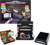 Sega - Sega Mega Drive Supervillain Bundle Console Heroes Compact Playset with Exclusive Sonic 1 Cartridge Diorama