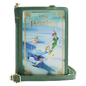 Peter Pan (1953) - Book 9” Faux Leather Convertible Backpack