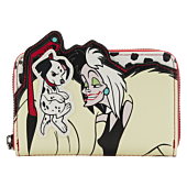 Disney Villains - Cruella De Vil Scene 4” Faux Leather Zip-Around Wallet