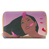 Pocahontas - Scenes 4” Faux Leather Zip-Around Wallet