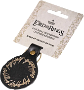 The Lord of the Rings - The One Ring Inscription Leather Keychain