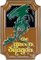 The Lord of the Rings - The Green Dragon Enamel Magnet