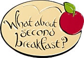 The Lord of the Rings - What About Second Breakfast? Enamel Metal Magnet