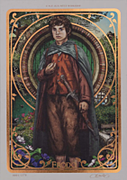 The Lord of the Rings - Frodo Baggins A5 Art Card by Iona Brinch