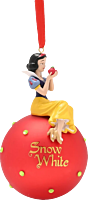 Snow White and the Seven Dwarfs (1937) - Snow White Disney Icons & Villains Resin Character on Glass Bauble Ornament