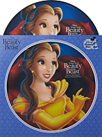 Beauty And The Beast (1991) - Songs From Beauty And The Beast by Alan Menken & Howard Ashman LP Vinyl Record (Picture Disc)
