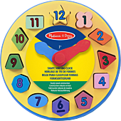 Melissa and Doug | Wooden Shape Sorting Clock | Popcultcha | Cultcha Kids