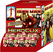 Heroclix - Iron Man - Invincible Iron Man Gravity Feed Display (24 Units)