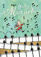 Young Mozart by William Augel Hardcover Book