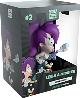Futurama - Leela & Nibbler 4.5" Vinyl Figure