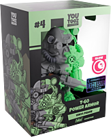 Fallout - T-60 Power Armor Radioactive Waste Glow-in-the-Dark 4.5" Vinyl Figure (Entertainment Earth Exclusive)