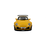 Solido Cars | 2020 RWB Bodykit Cinderella Yellow 1/18th Scale Die